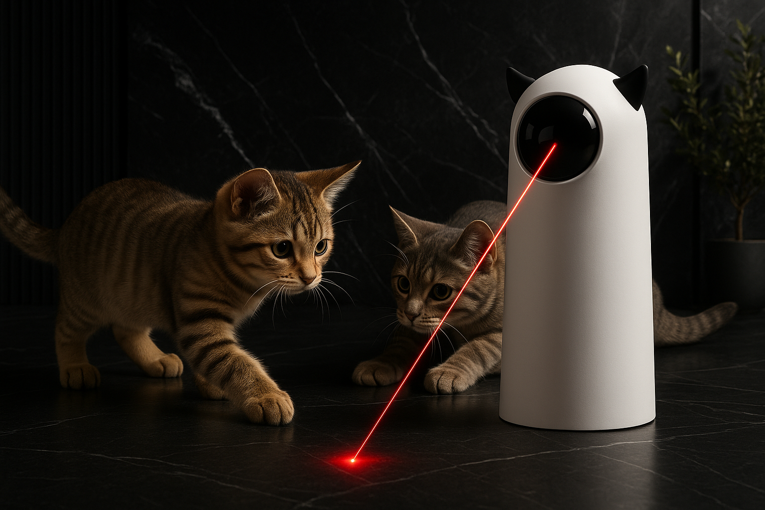 Interactive Automatic Laser Pet Toy