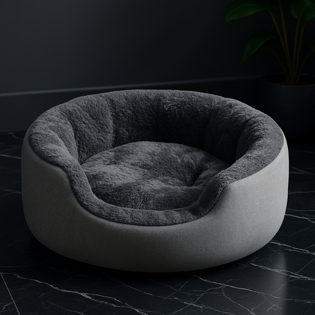 Plush Round Bed